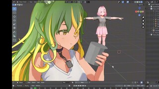 你的模型不仅在Blender打架，还把UI也拆了