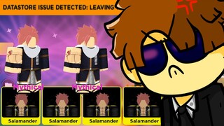 JÁ COMECEI COM PROBLEMAS NA NOVA UPDATE DE FAIRY TAIL NO ANIME FIGHTERS SIMULATOR! [ROBLOX]