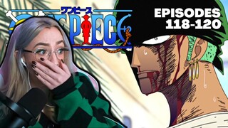 MY FAVOURITE EPISODE YET!!! 😭 | One Piece Episode 118, 119 & 120 Reaction