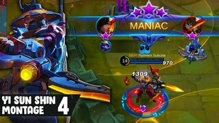 YI SUN-SHIN MONTAGE #4 | MANIAC! - MLBB