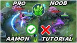 AAMON JUNGLE IS BACK TO THE META | AAMON TUTORIAL 2022 | MOBILE LEGENDS