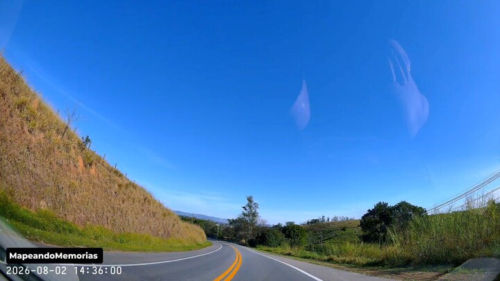 Scenic Drive :Cachoeira paulista, São Paulo, Brasil.