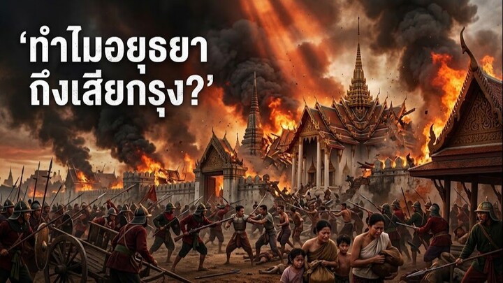 ทำไมอยุธยาถึงเสียกรุง Ep.1