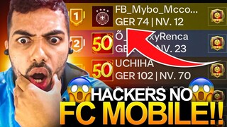 HACKERS ESTÃO ACABANDO COM O FC MOBILE! 🤡