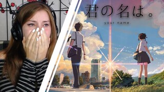 Your Name Movie Reaction | First Time Watching!