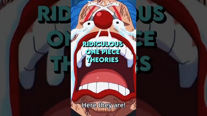 The Most RIDICULOUS One Piece Theories #anime #onepiece #luffy #shorts