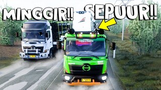 HINO MUATAN LOKOMOTIF GAK KUAT NANJAK