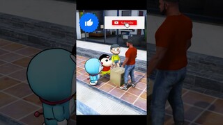 shinchan😂 & doraemon💖 ke suprise😱 box📦 #dominator_yt  #gta5telugu #shorts #gta5shorts #shinchan