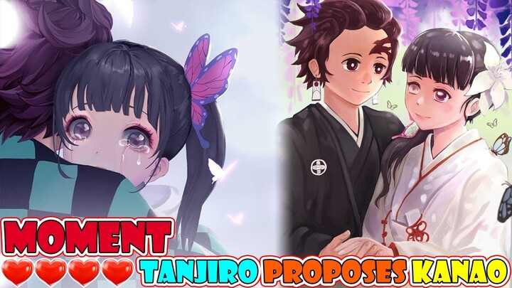 Jadi Seperti Ini Momen Ketika Tanjiro Melamar Kanao [Kimetsu no Yaiba] Tanjiro Menikah Dengan Kanao