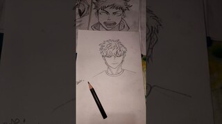 genos drawing||one punch man#genos#onepunchman#asmr#shorts