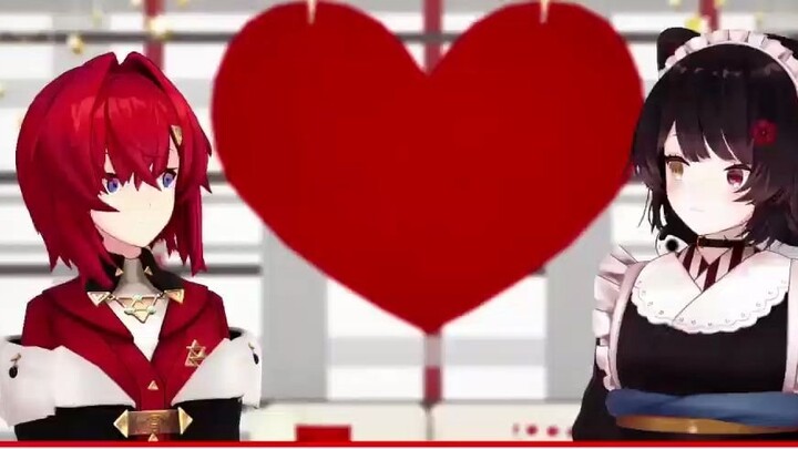 【MMD】 Restorasi 3D dari wawancara lucu Xuhai dan Anjie dengan Katrina