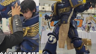 When I wore a two-meter-long space warrior cosplay and came to the island comic exhibition