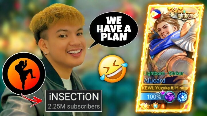 SUPER LAUGHTRIP!! Z| YUZUKE AND iNSECTiON HAVE A HILARIOUS PLAN!|MLBB