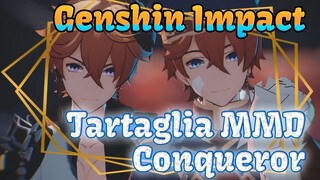 [Genshin Impact MMD] Conqueror ◆ Russian Military Outfit · Mafia Tartaglia ◇