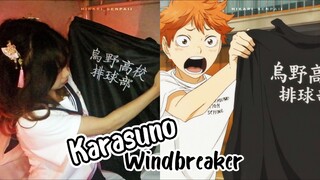 HOLY GRAIL Karasuno Windbreaker! 🔥 (Cosplay MUST HAVE!)