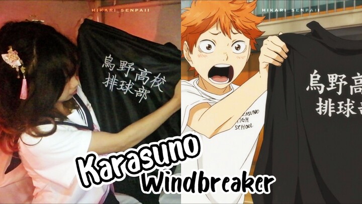 HOLY GRAIL Karasuno Windbreaker! 🔥 (Cosplay MUST HAVE!)