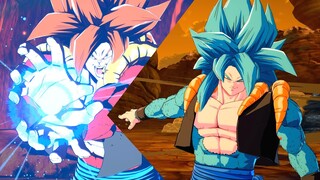 SSJ4 Gogeta with Gogeta Blue Moveset | Dragon Ball FighterZ