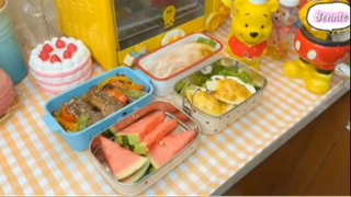 Cơm hộp bento đến trường phần 12 #comhop