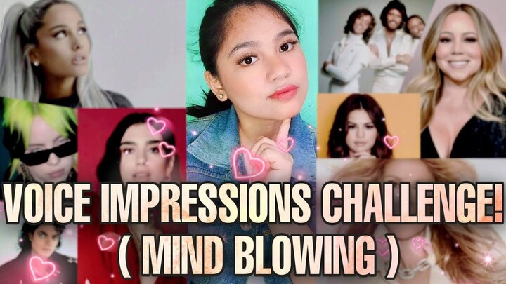 VOICE IMPRESSIONS CHALLENGE ( MIND BLOWING 😱🤯)