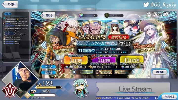 Top Up Sedikit Buat Gacha FGO Summer 6