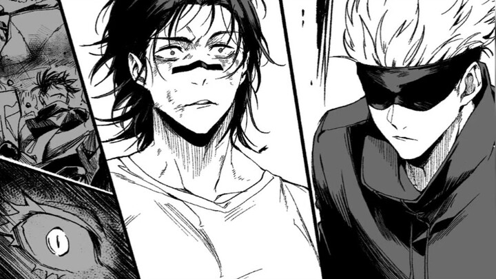 After the lockdown lifted, Teacher Gojō and the first of the Nine Profound Pictures meet again.