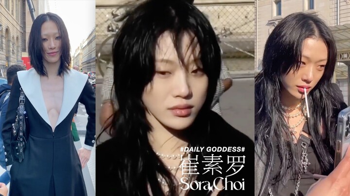 Sora Choi di setiap edisi Paris Fashion Week