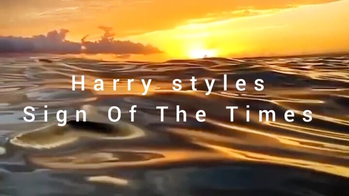 Harry styles Sign Of The Times