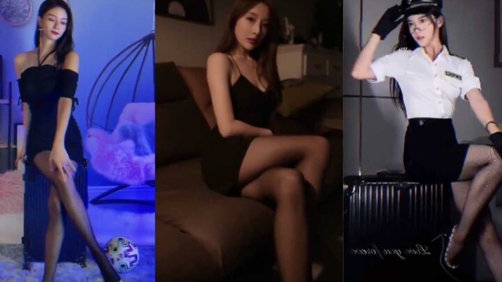 น้องสาวผ้าไหมดำสุดเซ็กซี่ หัวใจเต้นแรงทุกจังหวะ!!!
