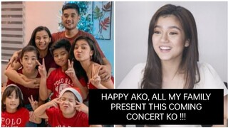 WOW! BUONG FAMILY NI BELLE MARIANO PRESENT SA FIRST SOLO CONCERT NIYA !