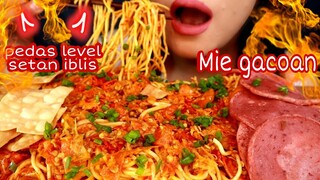 ASMR MIE GACOAN PEDAS LEVEL SETAN IBLIS🔥🥵 | ASMR MUKBANG INDONESIA