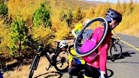 Setelah lama bersepeda, akhirnya bisa mendapatkan uang juga!