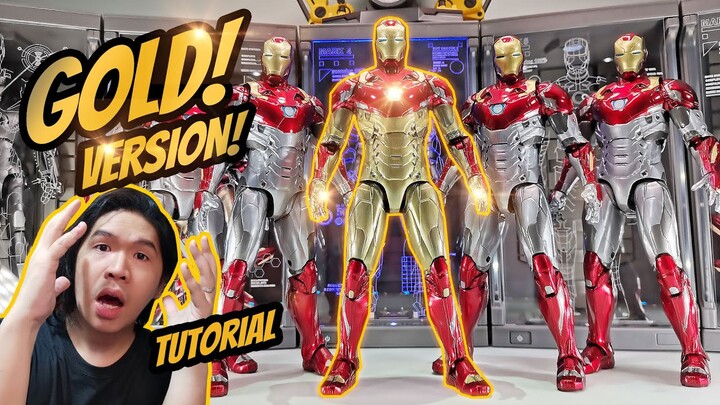 TUTORIAL: ZD TOYS IRON MAN MARK 47 GOLD VERSION - MARVEL, SPIDER-MAN HOMECOMING