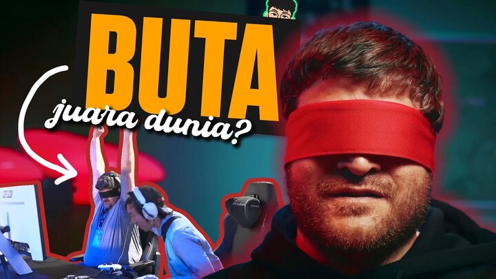 PRO PLAYER BUTA YANG MAIN DI TOURNAMENT DUNIA?? - Lazy Story