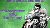 Gon, That Guy! - Gon, Killua, Leorio, & Kurapika (with English and Romaji Lyrics)