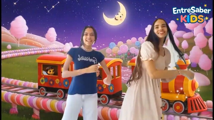 TREM TCHU TCHA TCHUM _ COREOGRAFIA Infantil - Musiquinha _ EntreSaber Kids