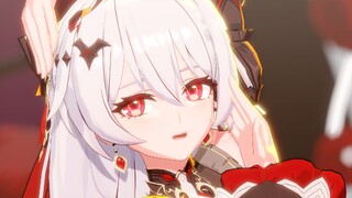 "🌙Aku bersumpah demi bulan merah, kita tidak akan pernah terpisah dalam hidup ini❤" // Honkai Impact