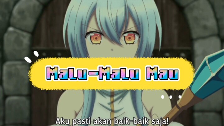 Di depannya ada lubang