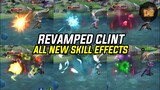NEW CLINT'S ALL SKINS AND EFFECTS USING 3D VIEW!