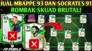 JUAL MBAPPE & SOCRATES DEMI KEDALAMAN SKUAD YANG LEBIH BAIK! YUAHPLAY ROMBAK SKUAD FC MOBILE TERBARU