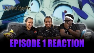 THIS IS GONNA BE WILD!! | Jujutsu Kaisen Ep 1 Reaction