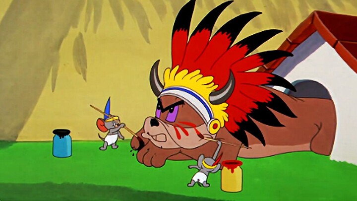【Tom and Jerry】☝🤓 Two Little Indian Mice (1953) ⚡⚡⚡