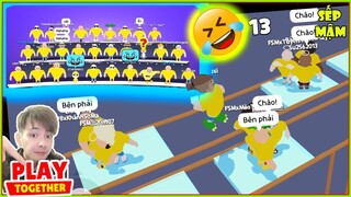 PLAY TOGETHER | THỬ Cầm Đầu Tập Đoàn "MÀU VÀNG" Chơi "Trò Con Vịt" Cái Kết Không Đỡ Được | Sếp Mậm