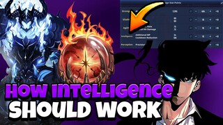 HOW INTELLIGENCE STAT SHOULD WORK IN THIS GAME! [Solo Leveling: Arise]