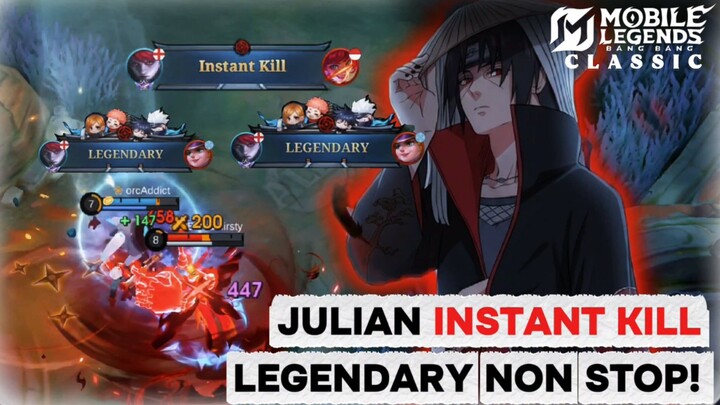 JULIAN INSTANT KILL! 💀 Musuh BELUM GERAK udah BALIK BASE🥶🔥