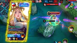 KADITA TOTALLY DESTROYED GUSION!! 🔥 | KADITA BEST BUILD 2022 | TOP GLOBAL KADITA GAMEPLAY