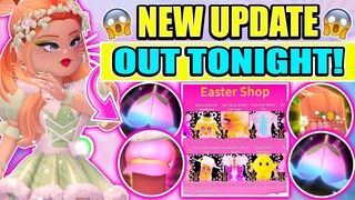 ANOTHER NEW UPDATE IN ROYALE HIGH IS OUT IN DIVINIA IN A FEW HOURS! 🏰 Royale High EASTER UPDATE