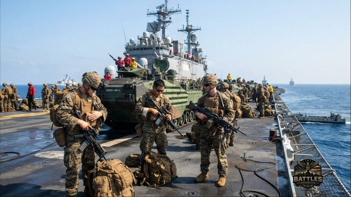 A Day Aboard USS Boxer: Marines Preparing for the Shore