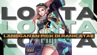 TANK LANGGANAN PICK DI TIER ATAS! | MOBILE LEGENDS INDONESIA