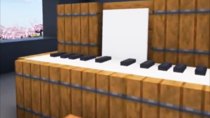 Minecraft: Hướng dẫn bạn chế tạo một cây đàn piano chân thực!