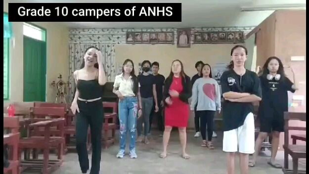 have fun with classmates and teacher
